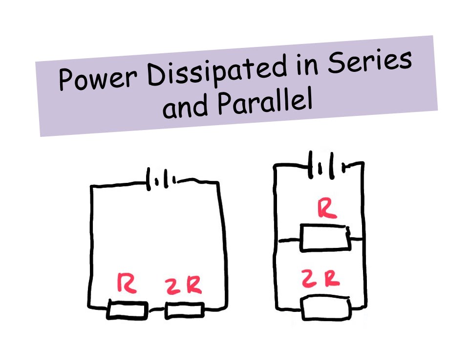 In a series circuit the largest amount of power is dissipated by